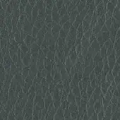 Dark gray leather texture with irregular grain, matte finish, and embossed interwoven lines forming a complex, repeating pattern.